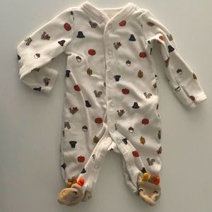 Baby Thanksgiving/ Fall bodysuit